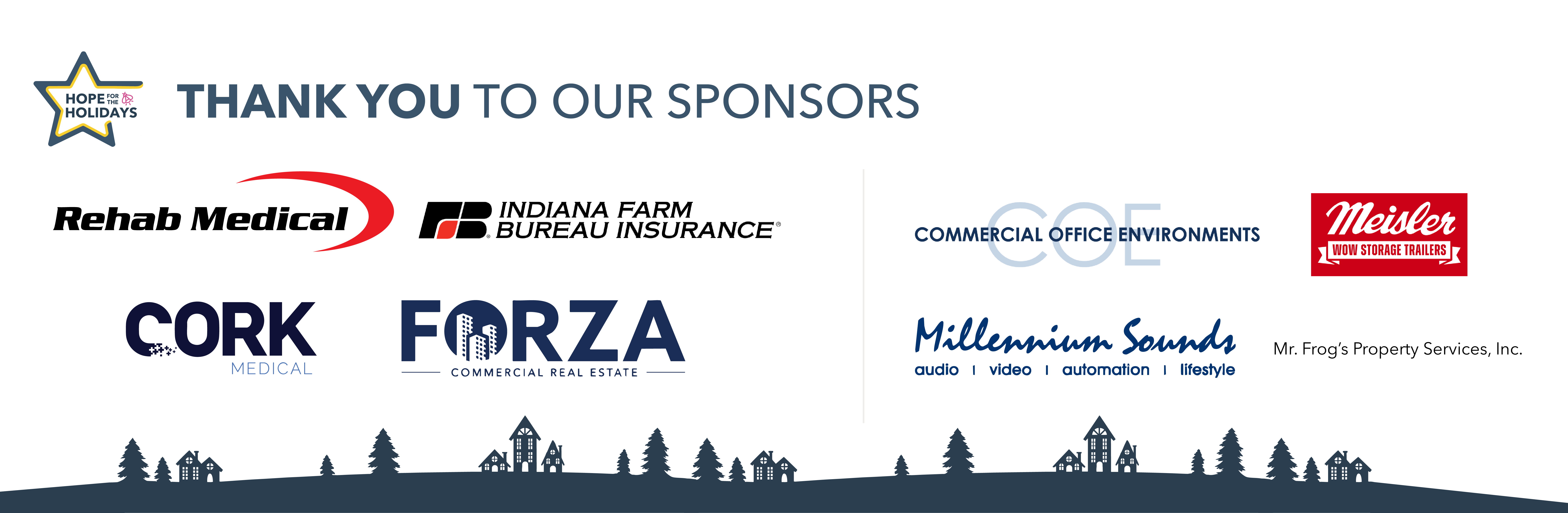 Hope for the Holidays Sponsors